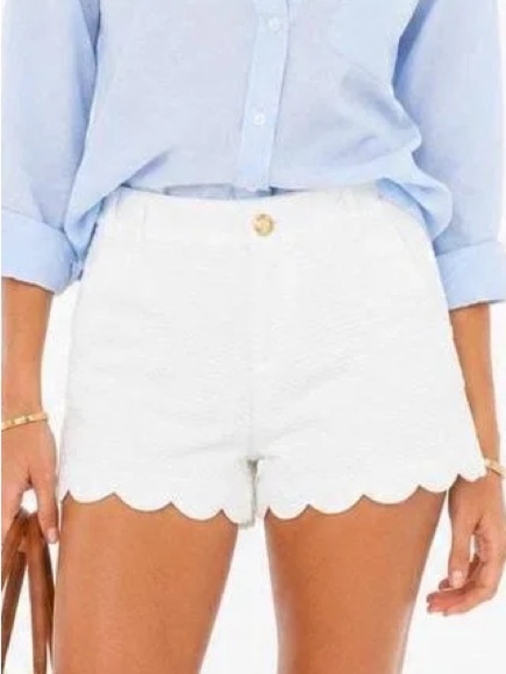 Lilly Pulitzer Buttercup Scalloped Shorts | Size 2